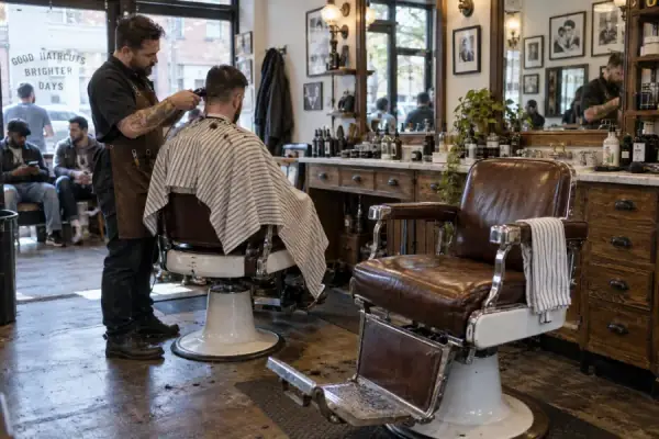 A Facebook post for barbers written by Sociro
