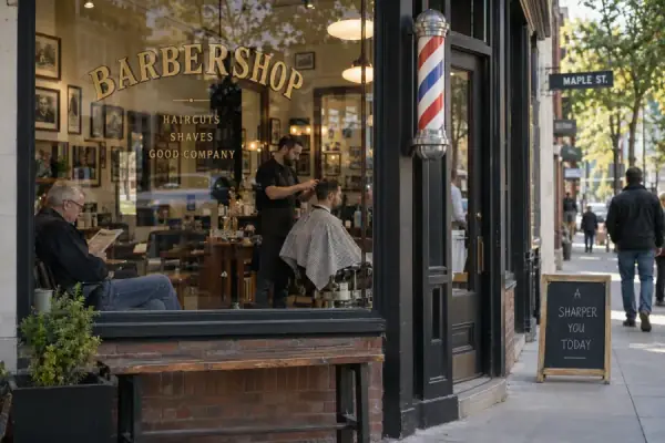 A Google Business post for barbers written by Sociro