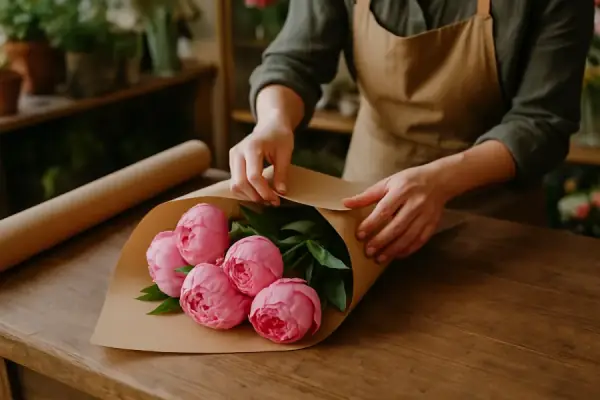 A Facebook post for florists written by Sociro