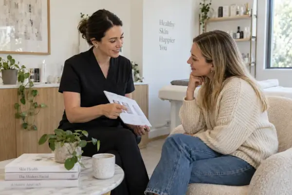 A Facebook post for med spas written by Sociro