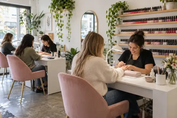 A Google Business post for nail salons written by Sociro
