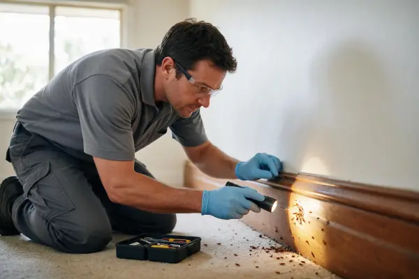 An Instagram post for pest control written by Sociro