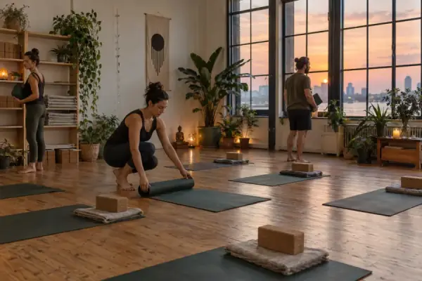 A Google Business post for yoga studios written by Sociro